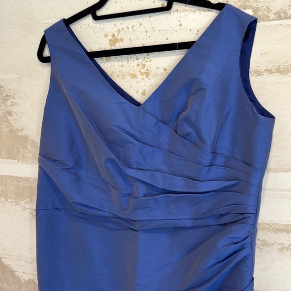 Alfred Sung Elegant Blue Dress size 22 - Picture 3 of 6